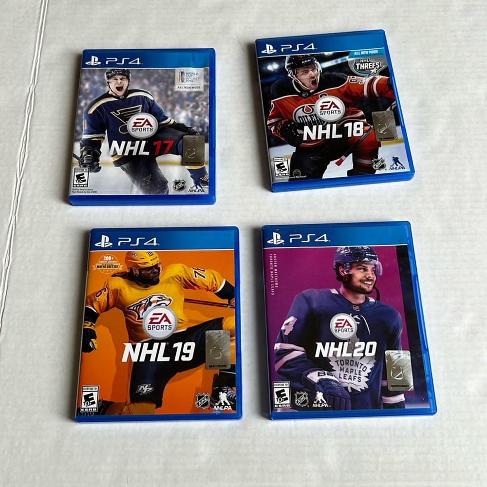 PS4-NHL 17-20 EUC adult owned